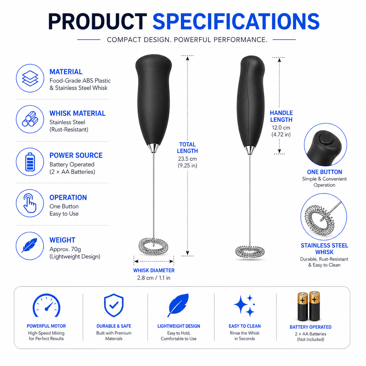 Electric Milk Frother